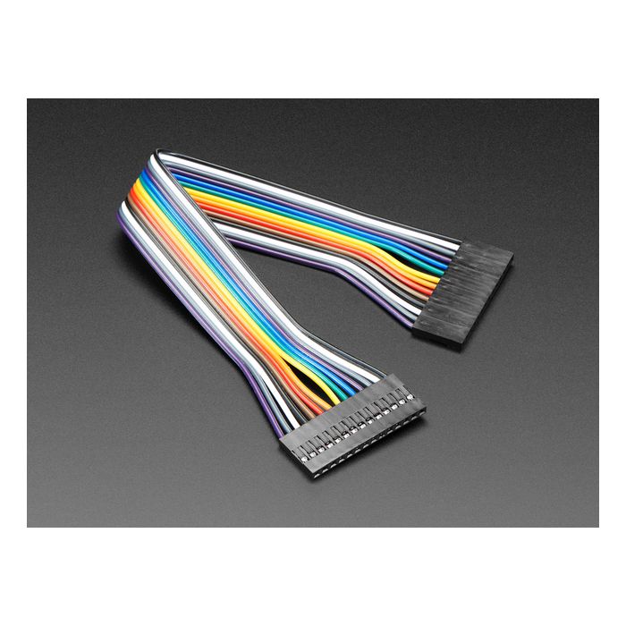 2.54mm 0.1" Pitch 14-pin Jumper Cable - 20cm long