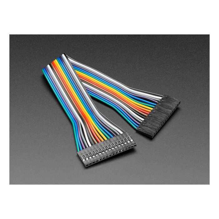 2.54mm 0.1" Pitch 16-pin Jumper Cable - 20cm long