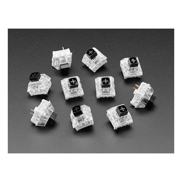 Kailh Mechanical Key Switches - Linear Black - 10 pack