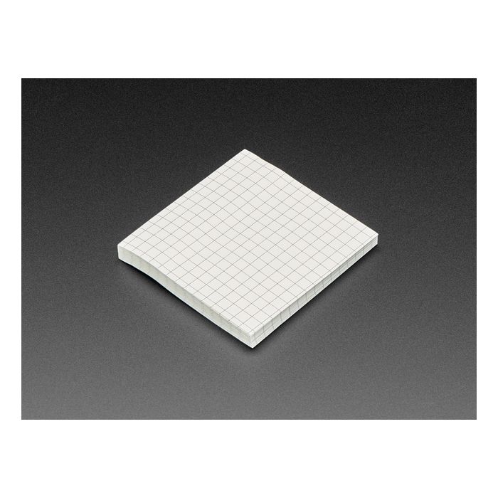Gridded Sticky Notepad - 80 Sheets - 3" / 75mm Square