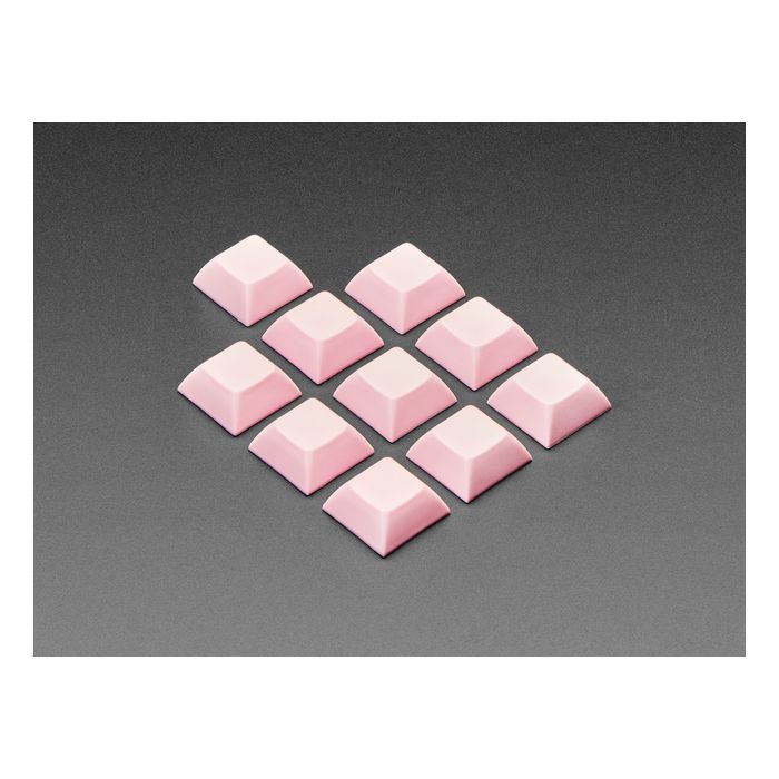 Pink DSA Keycaps for MX Compatible Switches - 10 pack
