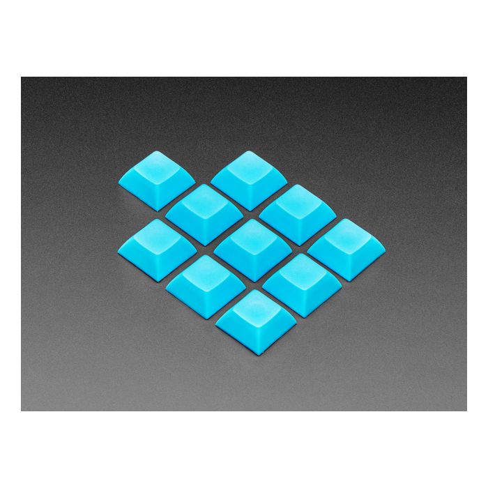 Blue DSA Keycaps for MX Compatible Switches - 10 pack