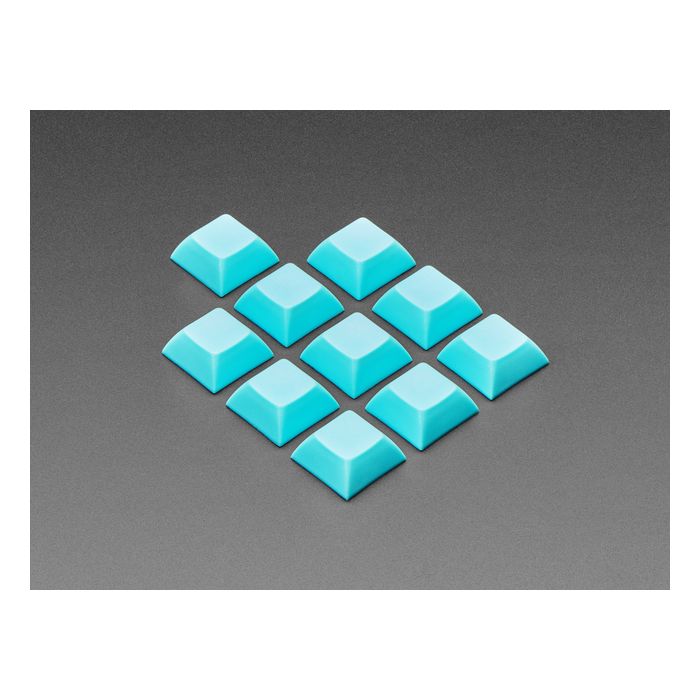 Light Blue DSA Keycaps for MX Compatible Switches - 10 pack