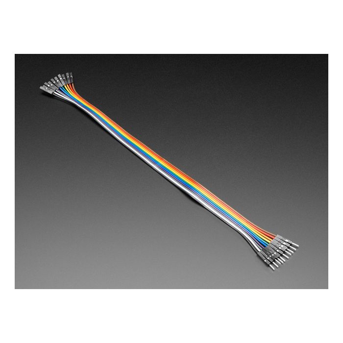 Premium Female/Male 'Extension' Jumper Wires - 10 x 12" (300mm)
