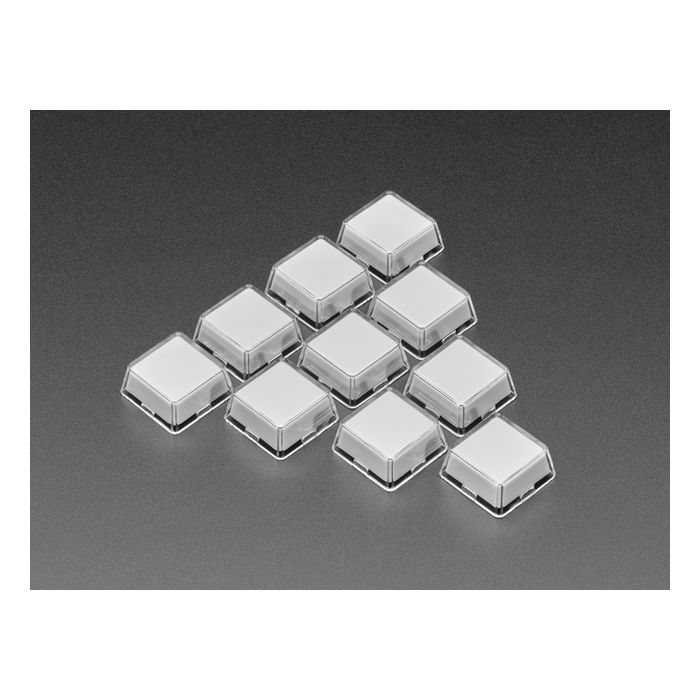 Relegendable Plastic Keycaps for MX Compatible Switches 10 pack