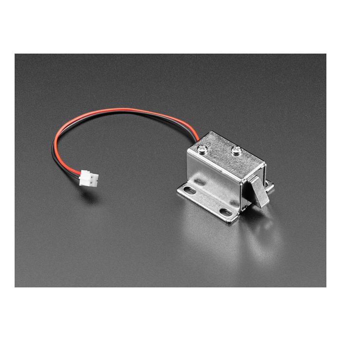 Small Lock-style Solenoid - 12VDC @ 350mAh with 2-pin JST