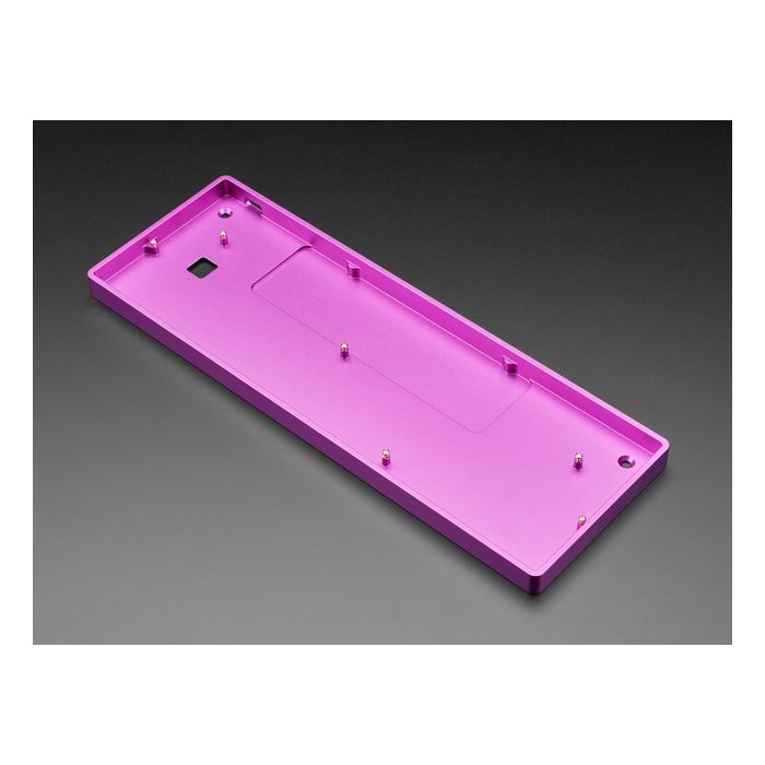Purple Anodized Aluminum 60% / GH60 Keyboard Shell