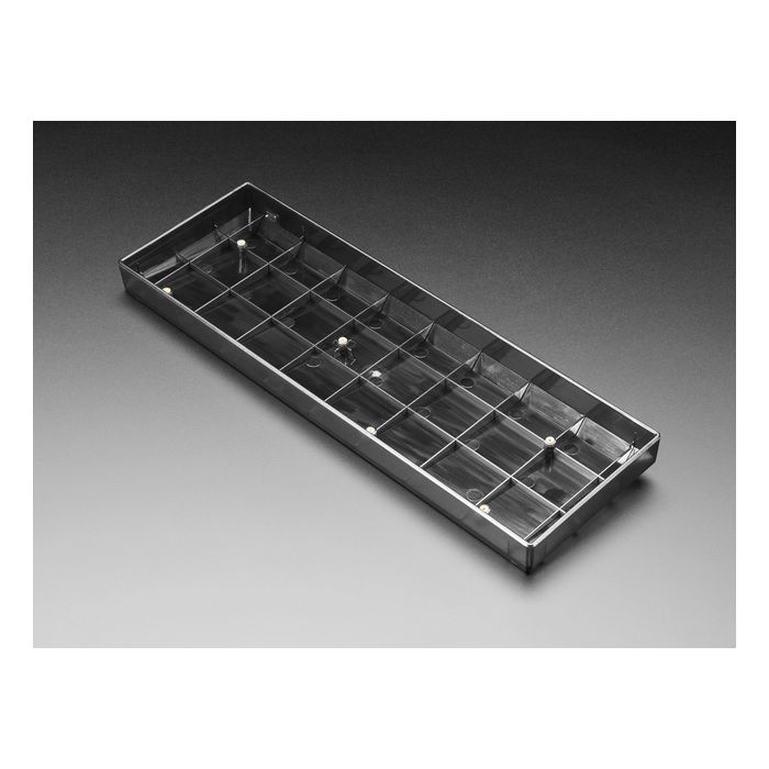 Translucent Smoke Plastic 65% / JKDK K68 Keyboard Shell