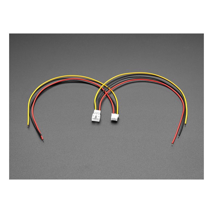 2.0mm Pitch 3-pin Cable Matching Pair - JST PH Compatible