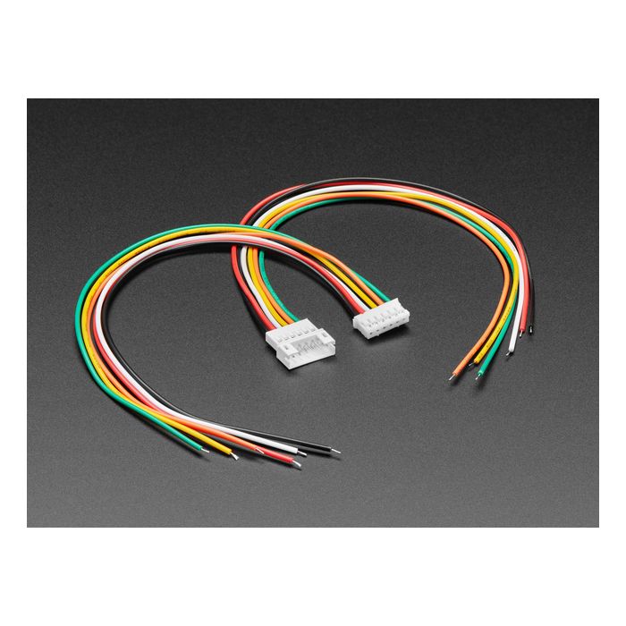 2.0mm Pitch 6-pin Cable Matching Pair - JST PH Compatible