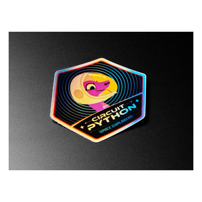 CircuitPython Space Explorers Sticker