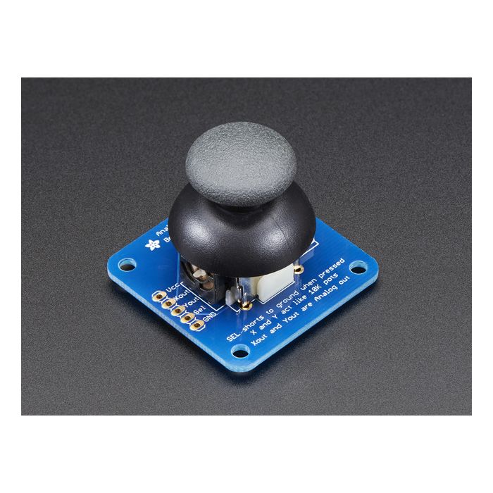 Analog 2-axis Thumb Joystick with Select Button + Breakout Board