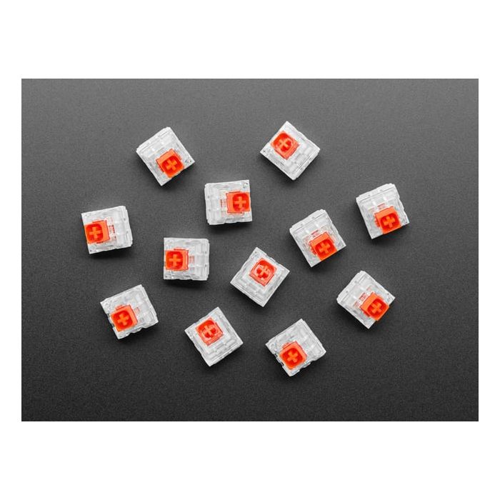 Kailh Mechanical Key Switches - Linear Red - 12 Pack
