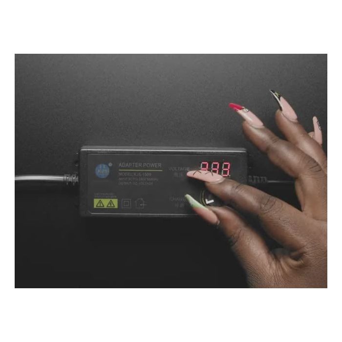 Adjustable Power Supply w/ 2.1mm / 5.5mm DC - 3V to 24V at 2 Amp