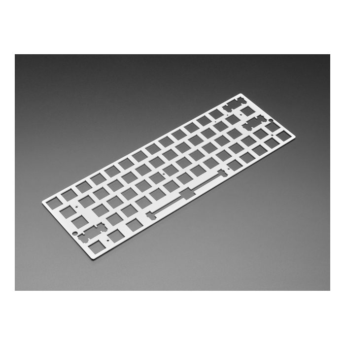 Anodized Aluminum Metal Keyboard Plate for 60% / GH60 Cases