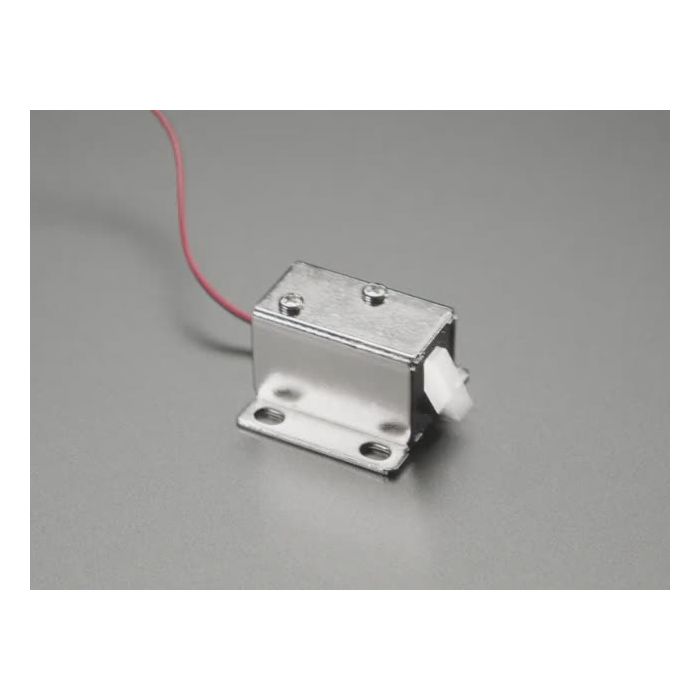 Small Lock-style Solenoid 6VDC @ 600mAh with 2-pin JST