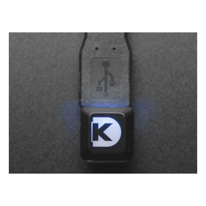 Etched Glow-Through Keycap with Digi-Key Logo