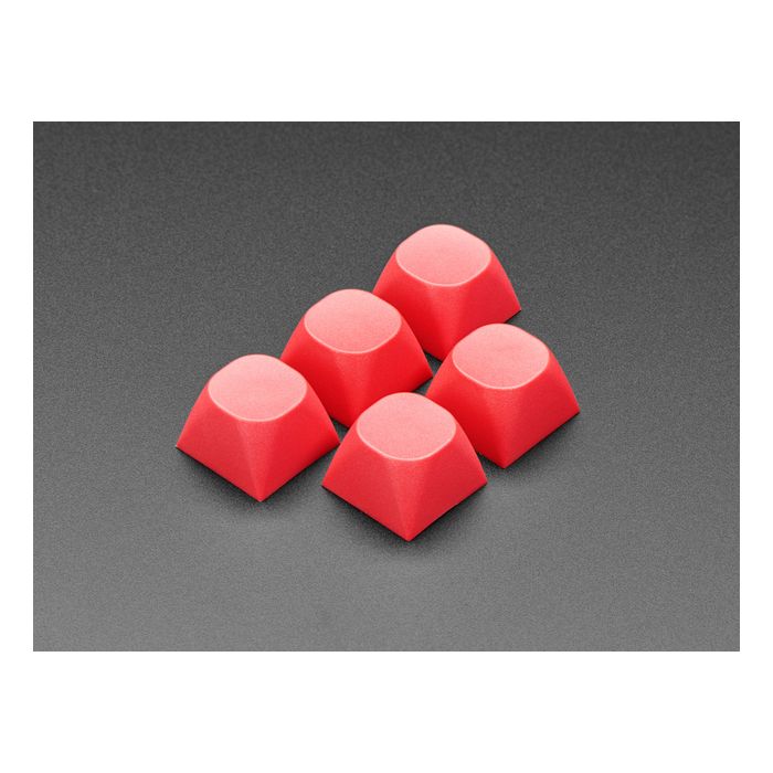 Red MA Keycaps for MX Compatible Switches - 5 pack
