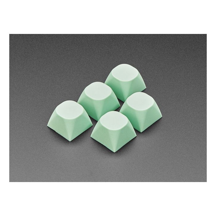 Mint Green MA Keycaps for MX Compatible Switches - 5 pack