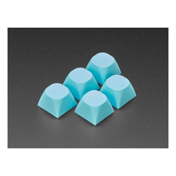 Cyan MA Keycaps for MX Compatible Switches - 5 pack