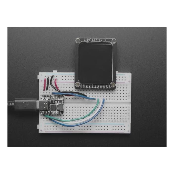 Adafruit 1.69" 280x240 Round Rectangle Color IPS TFT Display