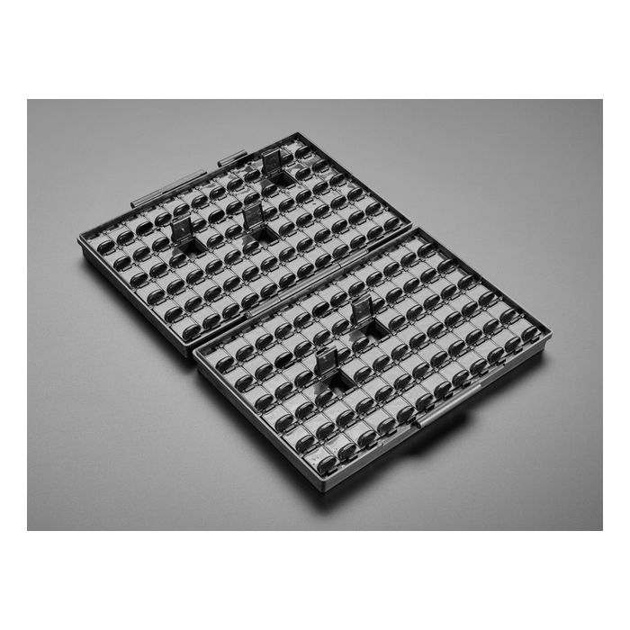 AideTek Box-All 144 Compartment ESD-Safe SMD Component Storage
