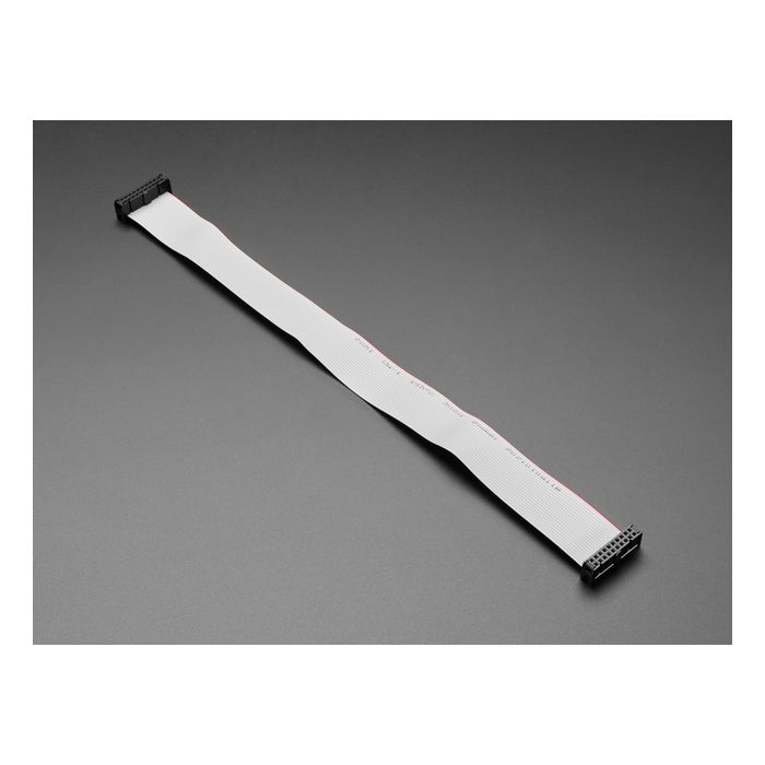 GPIO Ribbon Cable 2x10 IDC Cable - 20 pins 12" long