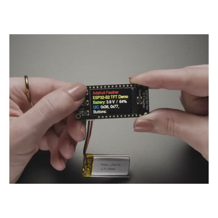 Adafruit ESP32-S2 Reverse TFT Feather