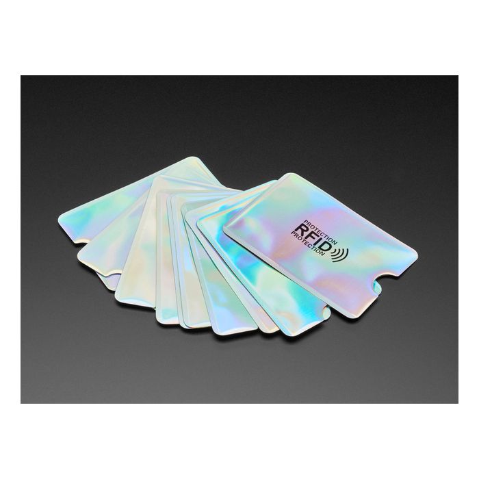 Holographic RFID Blocking Card Holders (10-pack)