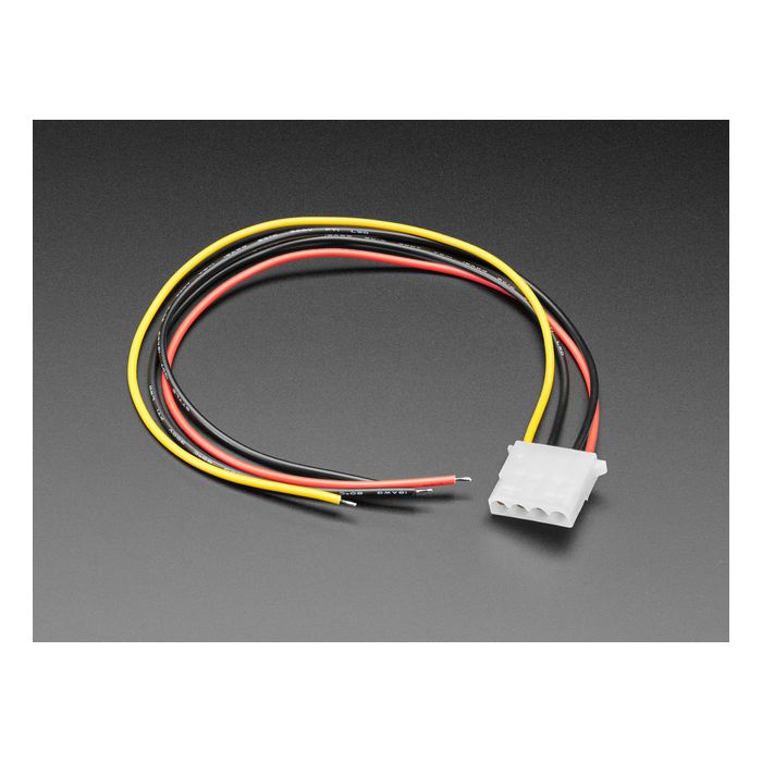 IDE Molex 4-pin Plug Cable - 30cm long