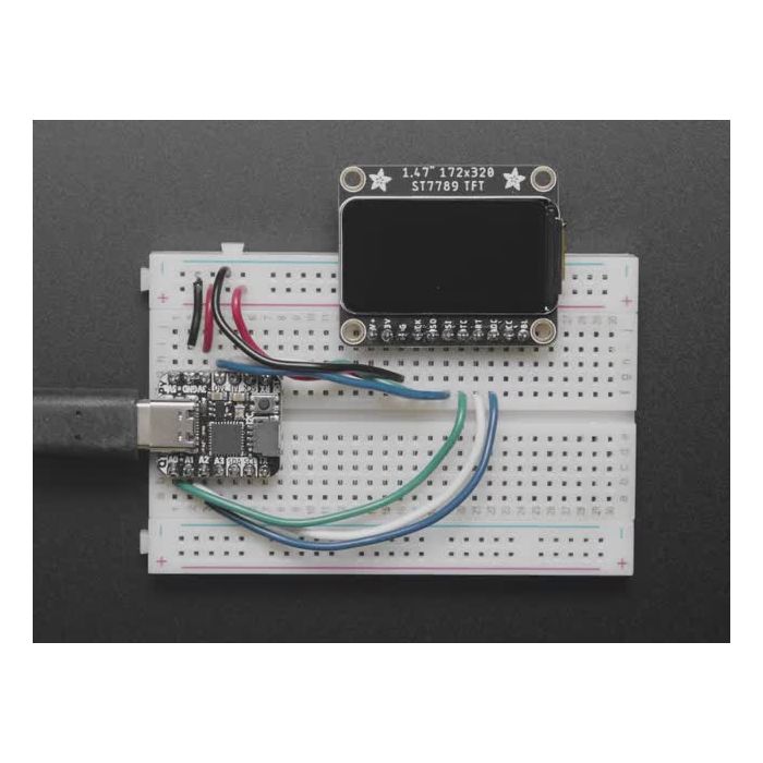 Adafruit 1.47" 320x172 Round Rectangle Color IPS TFT Display