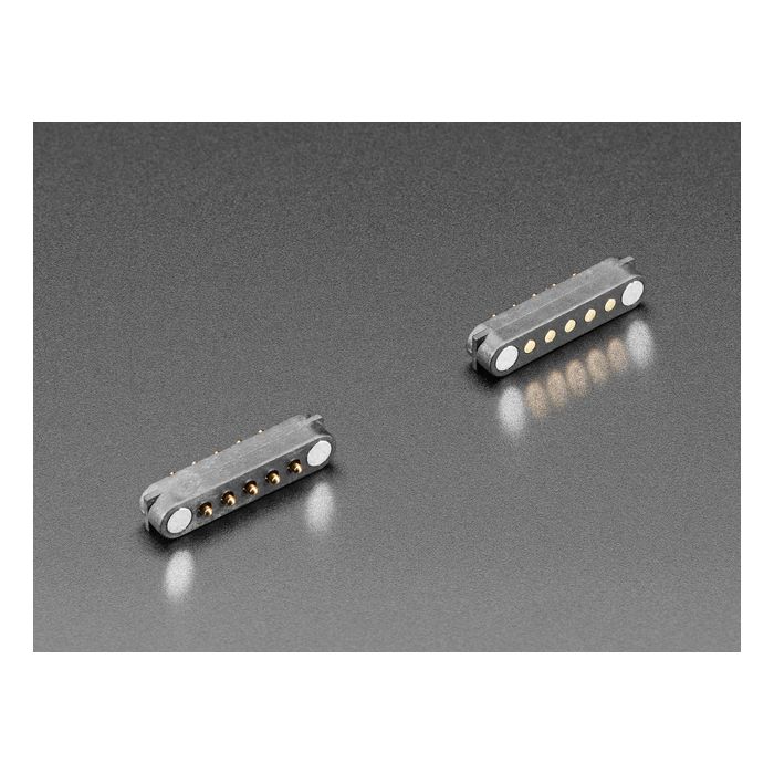 DIY Magnetic Connector - Straight Angle Five Contact Pins
