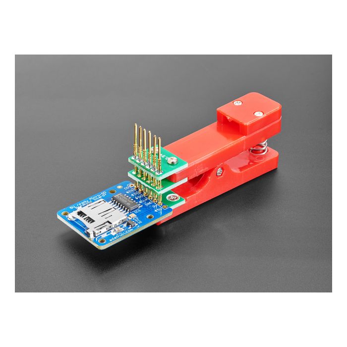 Pogo Pin Probe Clip - 6 Pins with 2.54mm / 0.1" Pitch