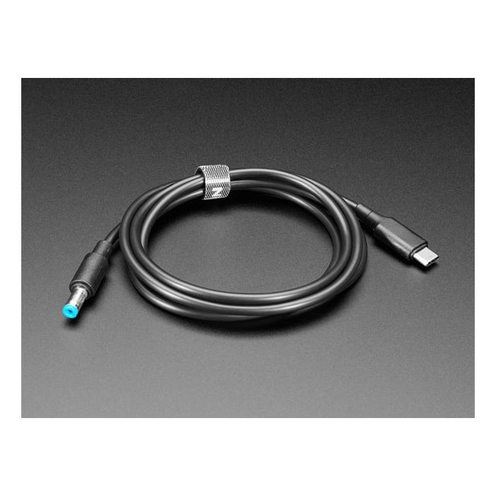 USB Type C 3.1 PD to 5.5mm Barrel Jack Cable - 20V 5A Output