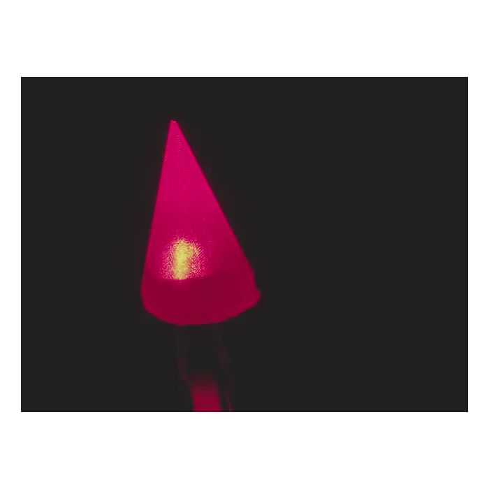 dLUX-dLITE Red Spike Shape LEDs 5 Pack by Unexpected Labs