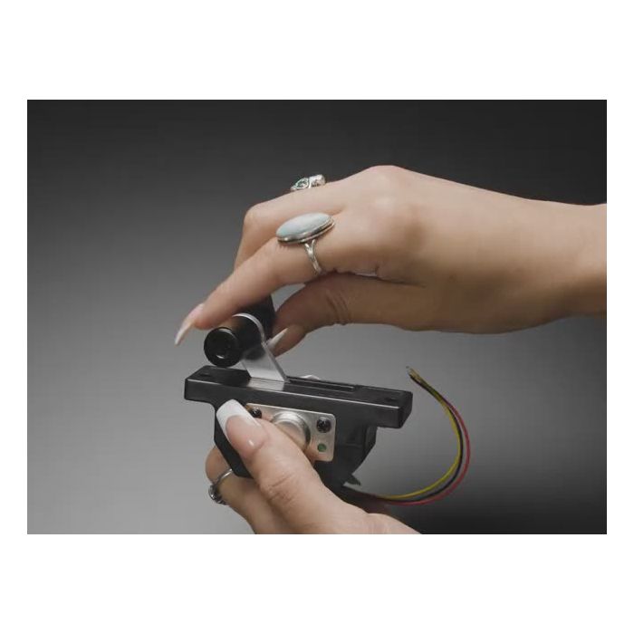 Small Black T-Bar Hall Effect Fader - 5V