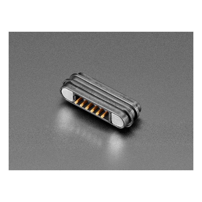 DIY Magnetic Connector - Straight 6 Contact Pins - 2.2mm Pitch