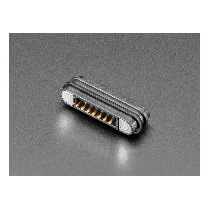 DIY Magnetic Connector - Straight 7 Contact Pins - 2.2mm Pitch