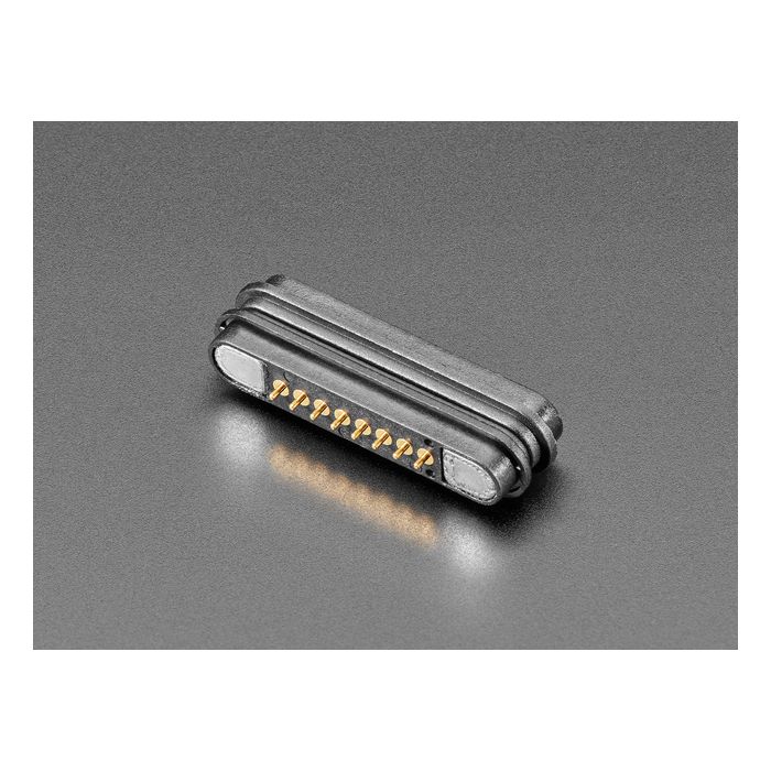 DIY Magnetic Connector - Straight 8 Contact Pins - 2.2mm Pitch
