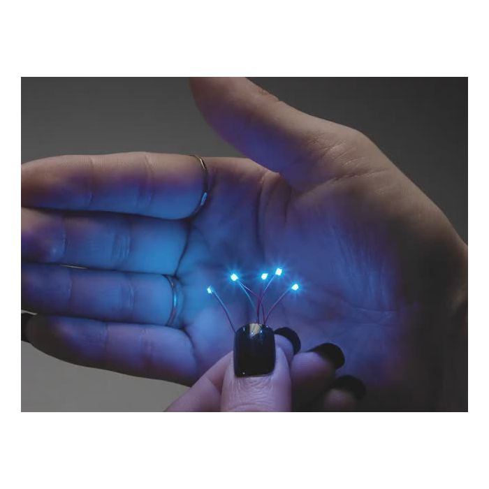Miniature Wired LEDs - 0805 SMT LED - Blue - 5 pack