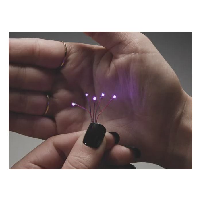 Miniature Wired LEDs - 0805 SMT LED - Purple - 5 pack
