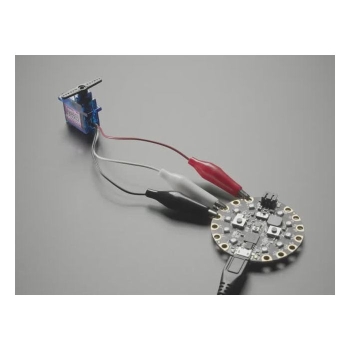 Micro Servo with Alligator Clips