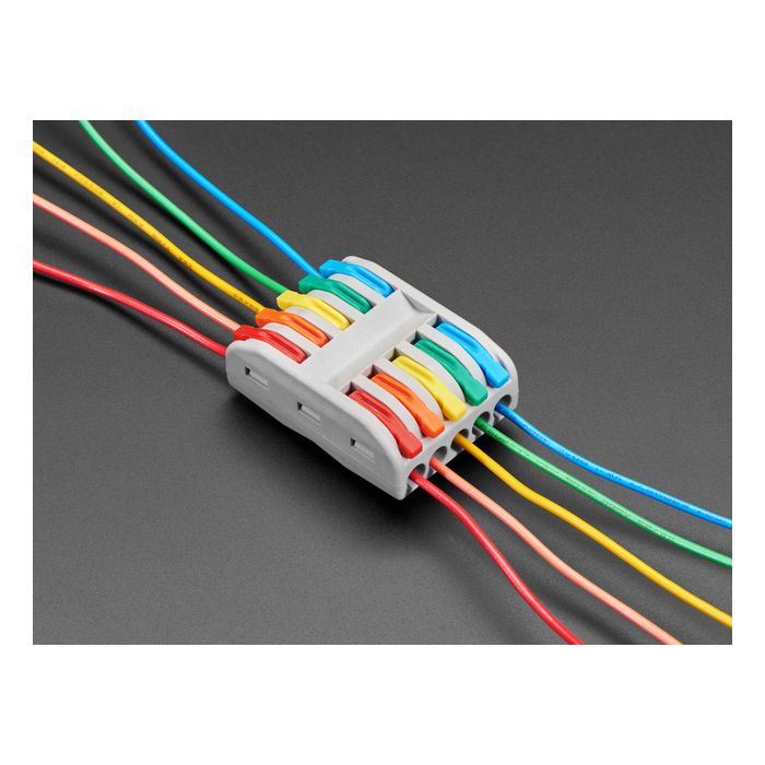 Snap Action 5-to-5 Wiring Block Connector