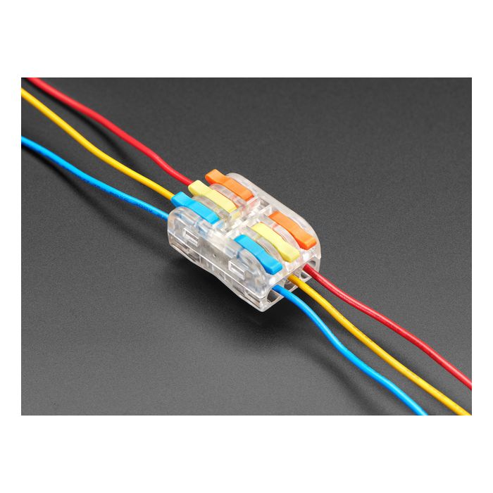 Snap Action 3-to-3 Wiring Block Connector