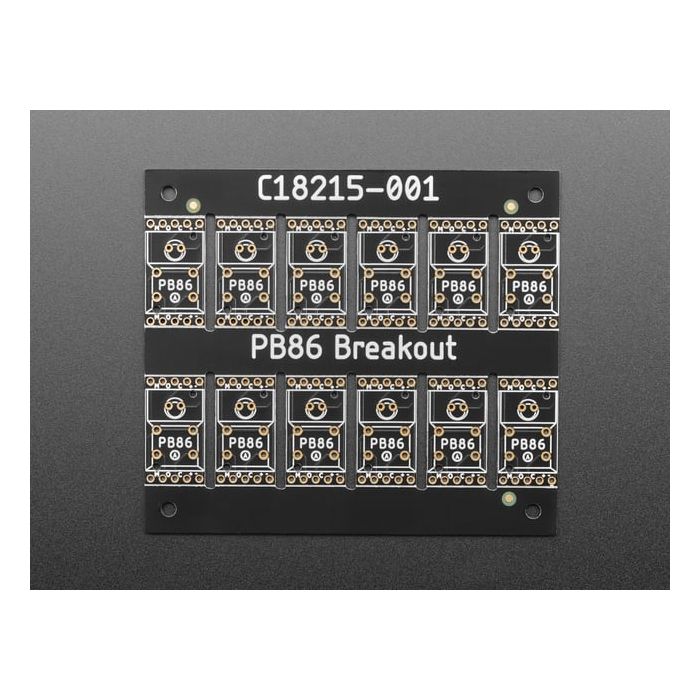 PB86 Step Switch Breadboard-Friendly Breakout PCB - Pack of 12