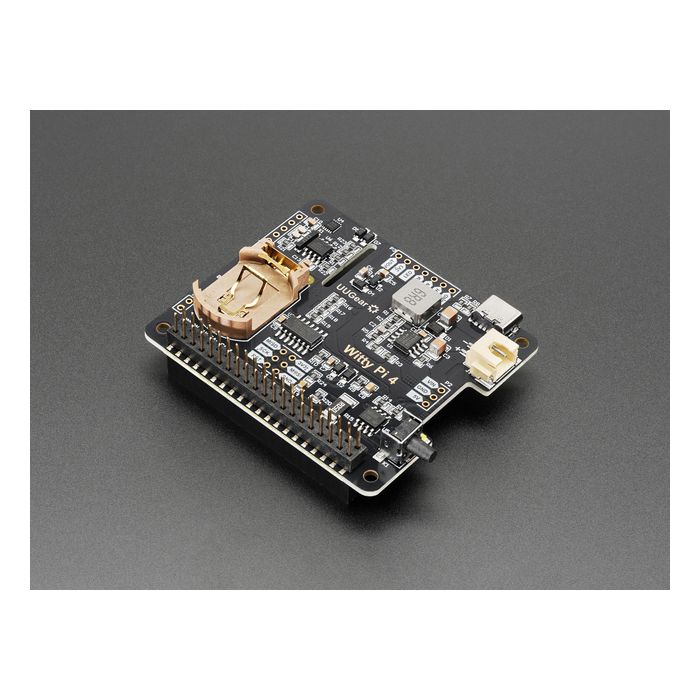 Witty Pi 4 HAT - RTC & Power Management for Raspberry Pi