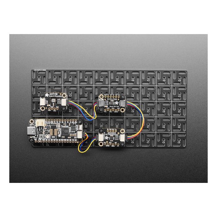 Adafruit Swirly Aluminum Mounting Grid for 0.1" Spaced PCBs