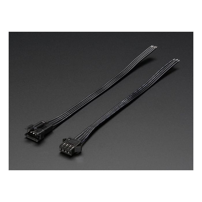 4-pin JST SM Plug + Receptacle Cable Set