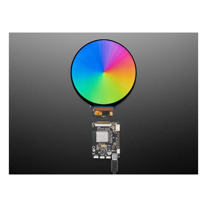 Round RGB TTL TFT Display - 4" 720x720 - No Touchscreen