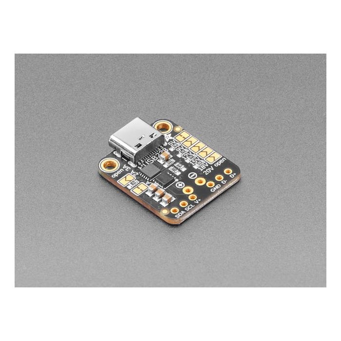 Adafruit USB Type C Power Delivery Dummy Breakout - I2C or Fixed